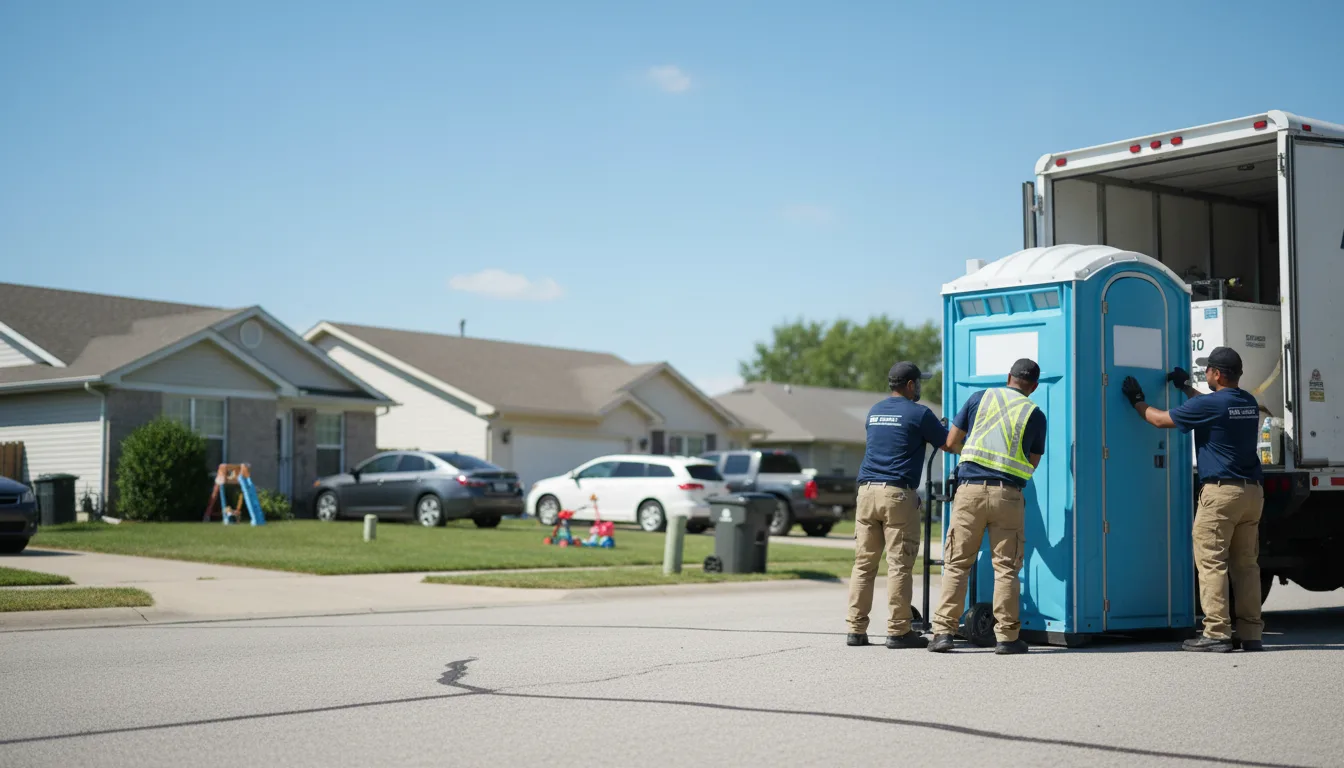 Standard Porta Potty Rentals in Zanesville, OH near me